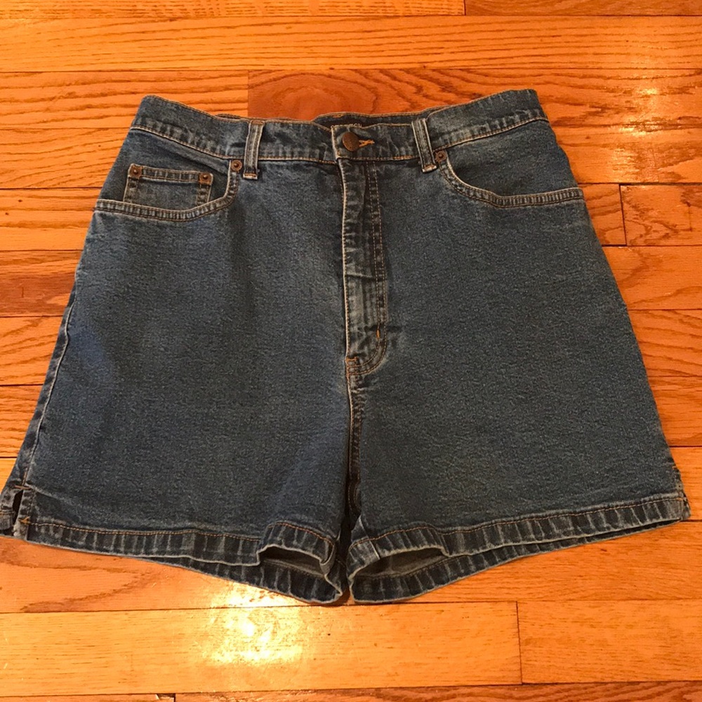 Vintage high waist mom shorts